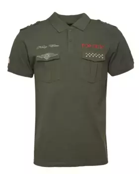 Футболка TOP GUN "TG20213003", оливковый