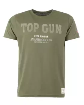 Футболка TOP GUN "TG20213006", оливковый