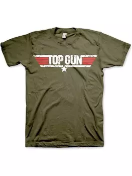 Футболка TOP GUN, зеленый