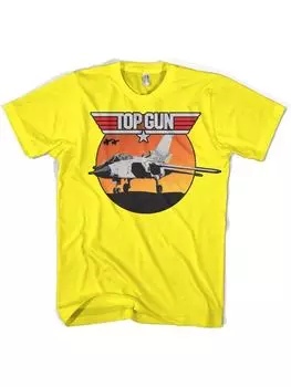 Футболка TOP GUN, желтый