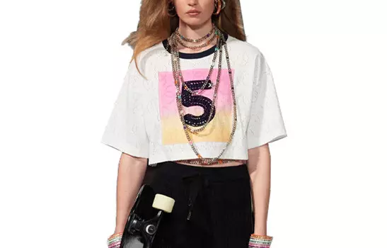 Футболка-топ женская Chanel, белый