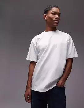 Футболка Topman свободного кроя белого цвета