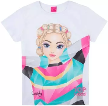 Футболка TOPModel Shirt, разноцветный