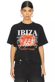 Футболка тяжелого веса ibiza tour Sixthreeseven, черный