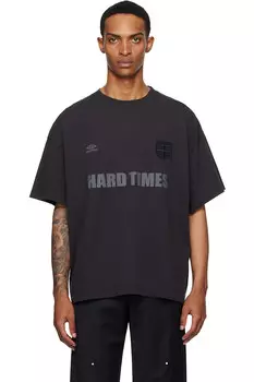 Футболка «Тяжелые времена» Umbro, черный