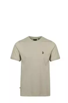 Футболка Traff Core Fig натурального цвета с круглым вырезом Luke 1977