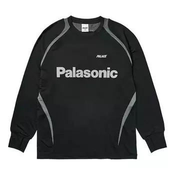 Футболка trail runner long-sleeve t-shirt 'black' Palace, черный
