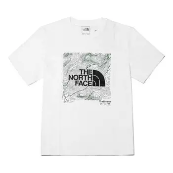 Футболка trailwear logo t-shirt 'white' The North Face, белый