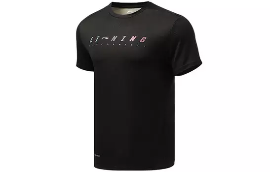Футболка Training Series мужская черная Lining, черный