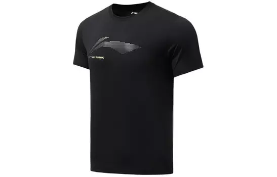 Футболка Training Series мужская черная Lining, черный