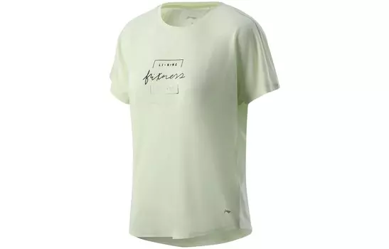 Футболка Training Series женская зеленая Lining