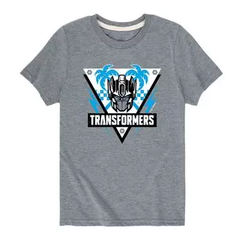 Футболка Transformers Surf Shape для мальчиков 8–20 лет с графическим рисунком Licensed Character, серый