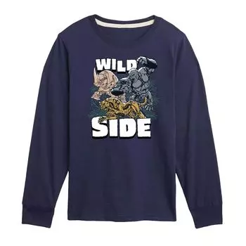 Футболка Transformers Wild Side для мальчиков 8–20 лет с рисунком Licensed Character, синий