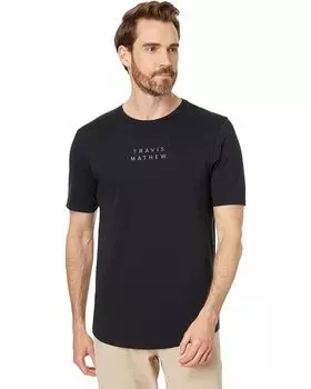 Футболка TravisMathew Tm Scoop, черный