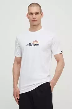 Футболка Trea из хлопка Ellesse, белый