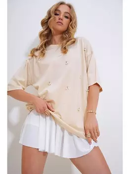 Футболка Trend Alacati, бежевый