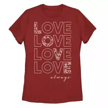 Футболка Trendy Love Always Stacked для юниоров