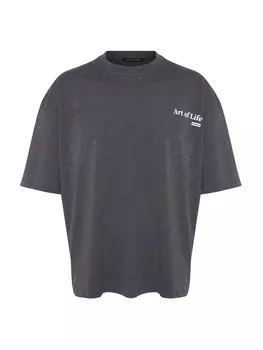 Футболка Trendyol, антрацит