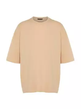 Футболка Trendyol, бежевый