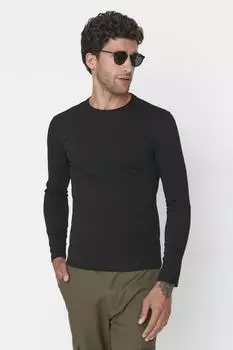 Футболка TRENDYOL MAN, черный