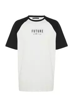 Футболка TRENDYOL MAN, черный