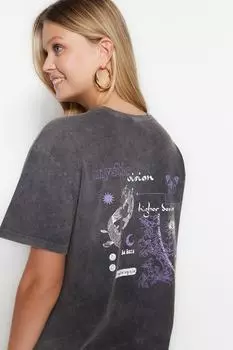 Футболка TRENDYOLMLLA, антрацит