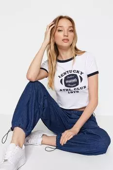 Футболка TRENDYOLMLLA, белый