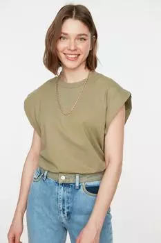 Футболка TRENDYOLMLLA, хаки