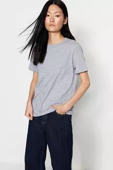 Футболка TRENDYOLMLLA, серый