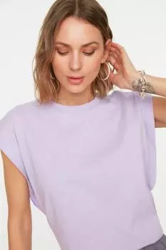 Футболка TRENDYOLMLLA, сиреневый