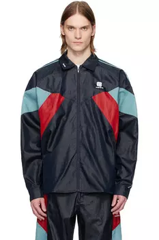 Футболка-тренировочная куртка Martine Rose, синий