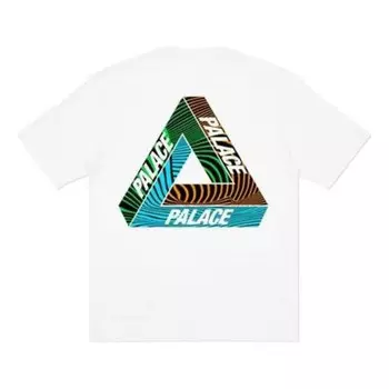 Футболка tri-eye t-shirt 'white' Palace, белый