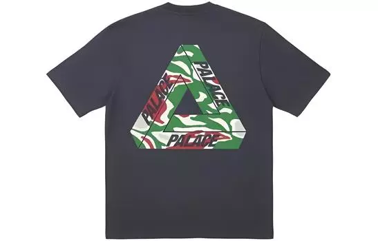 Футболка Tri Ferg с принтом «Джунгли Камо» PALACE, угольно-серый