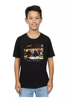 Футболка «Три мудреца» Friends, черный