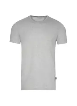 Футболка Trigema "Футболка TRIGEMA из хлопка/эластана", серый