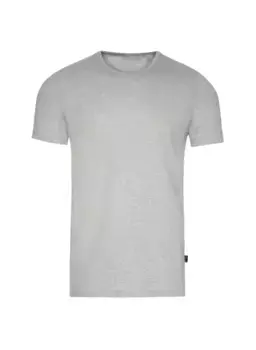 Футболка Trigema "Футболка TRIGEMA из хлопка/эластана", серый