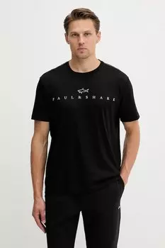 Футболка трикотаж Paul&Shark, черный