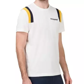 Футболка тройная футболка ss n5 Le Coq Sportif, белый