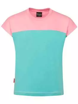 Футболка Trollkids, цвет rosa/hellblau