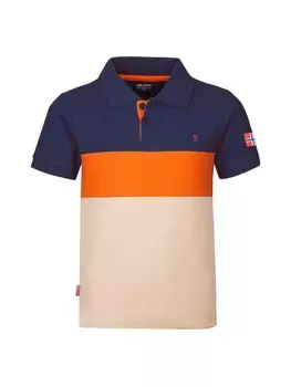 Футболка Trollkids, цвет sandbeige/orange