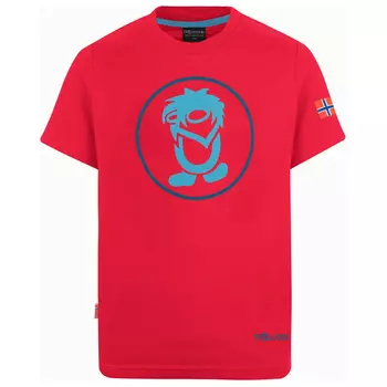 Футболка Trollkids Kid's Troll T, цвет Spicy Red/Dolphin Blue