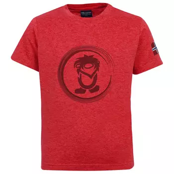 Футболка Trollkids Kid's Trollfjord Tee, цвет Spicy Red