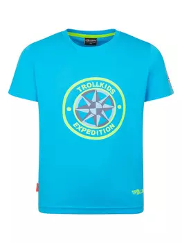 Футболка Trollkids, светло-синий