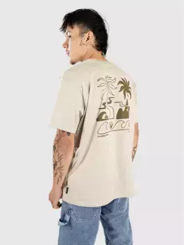 Футболка Tropical Breeze Mor Quiksilver, коричневый