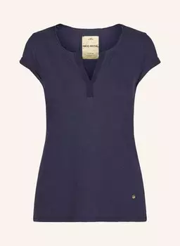 Футболка Троя с льном Mos Mosh, синий