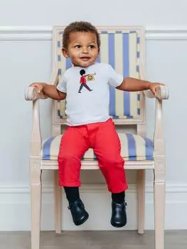 Футболка Trotters Baby Guardsman, белая