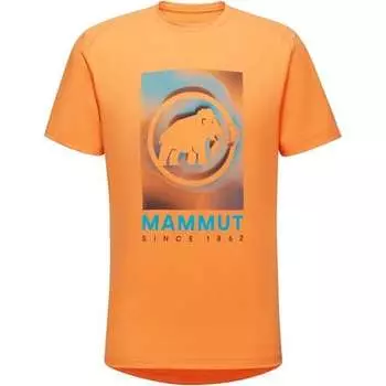 Футболка Trovat Mammut мужская Mammut, цвет Tangerine