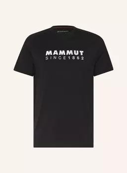 Футболка троват MAMMUT, цвет SCHWARZ/WEISS/GRAU