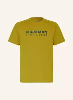 Футболка троват MAMMUT, светло-зеленый