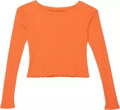 Футболка TRUCE Batgirl Long Sleeve Rib Tee, цвет Coral
